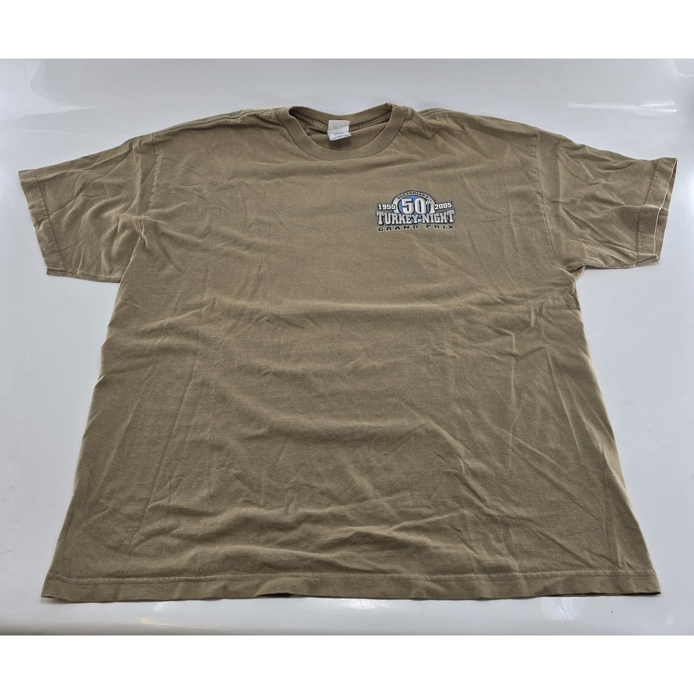 50th Turkey night Grand Prix Midget racing event 2005 Irwindale CA - T Shirt 2XL